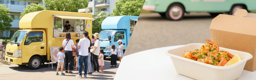 ハワイアンのキッチンカーを呼ぶ