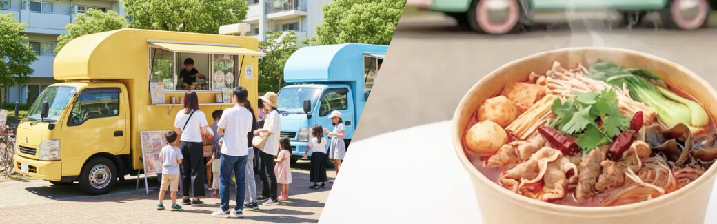 マーラータンのキッチンカーを呼ぶ