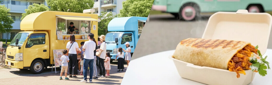 メキシカンのキッチンカーを呼ぶ