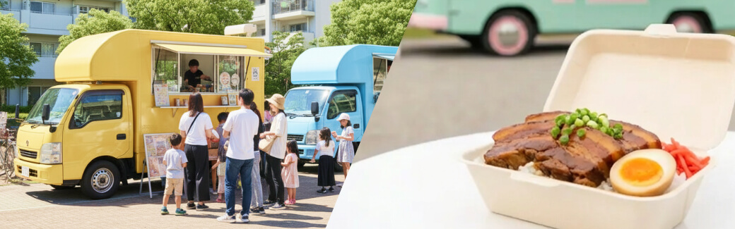 沖縄料理のキッチンカーを呼ぶ