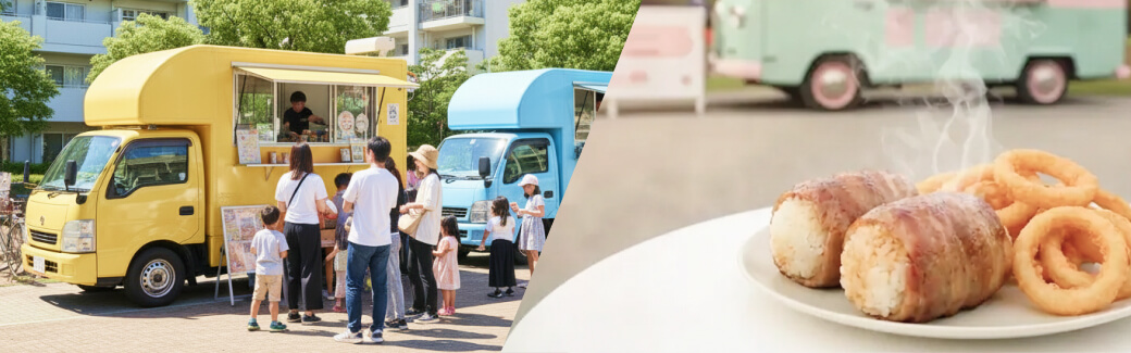 軽食・スナックのキッチンカーを呼ぶ